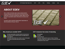 Tablet Screenshot of edev.ie